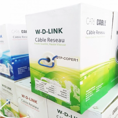 Cable Réseau Ethernet UTP Cat 6 (Rlx)