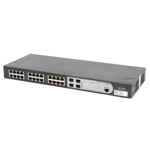 Switch 3Com 2924 SFP Plus 3CBLSG24 24 ports Gigabit Ethernet + 4 Gigabit SFP