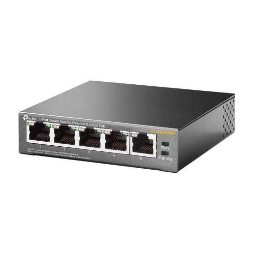 Switch POE de 4 ports